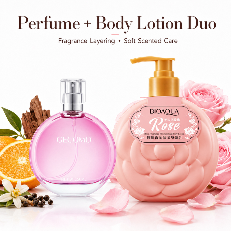 Perfume Fragrance Gift Set - Zestaw perfum damskich GECOMO 50ml +
