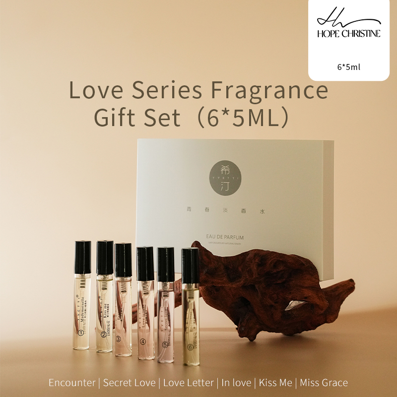 Perfume Fragrance Gift Set - HOPE CHRISTINE Love 6 szt. Mini