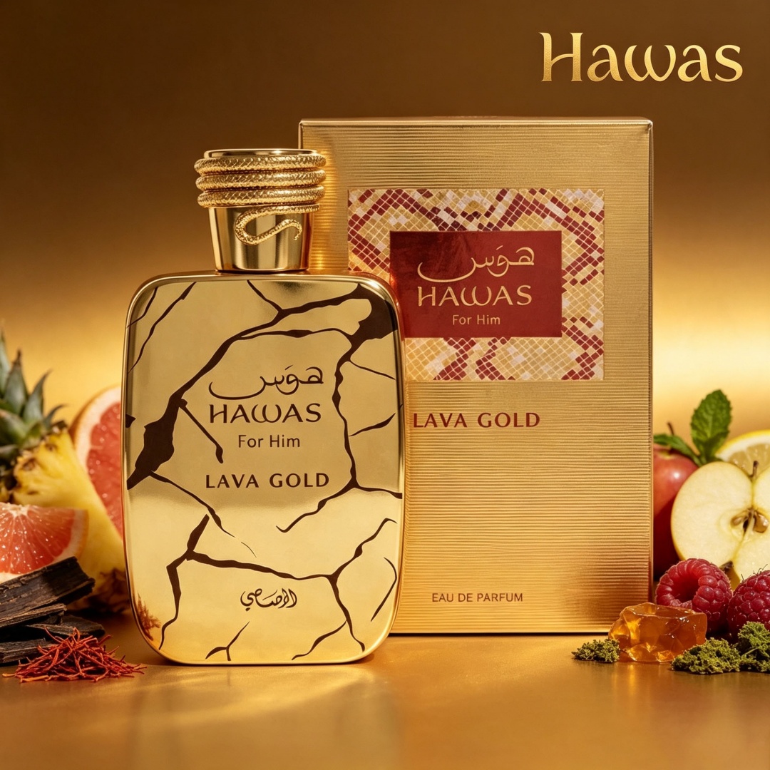 Hawas Lava Gold marki Rasasi 1 – Perfume Fragrance Man recenzja i cena