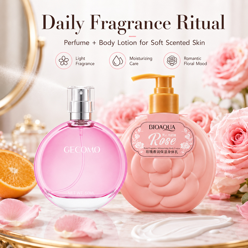 Zestaw perfum damskich GECOMO  – Perfume Fragrance Gift Set recenzja i cena