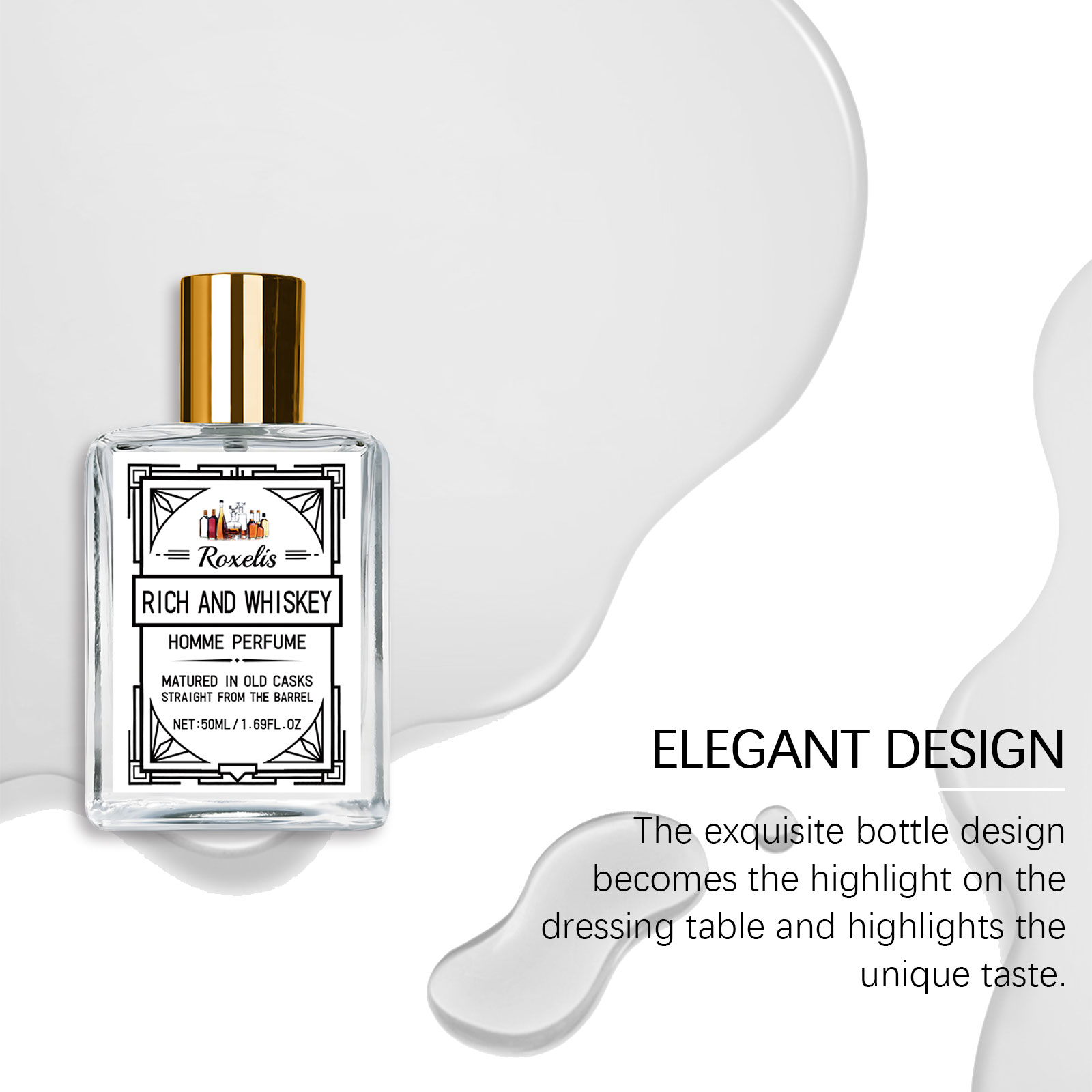 Roxelis 50ml Charm Whisky Perf – Perfume Fragrance Man recenzja i cena